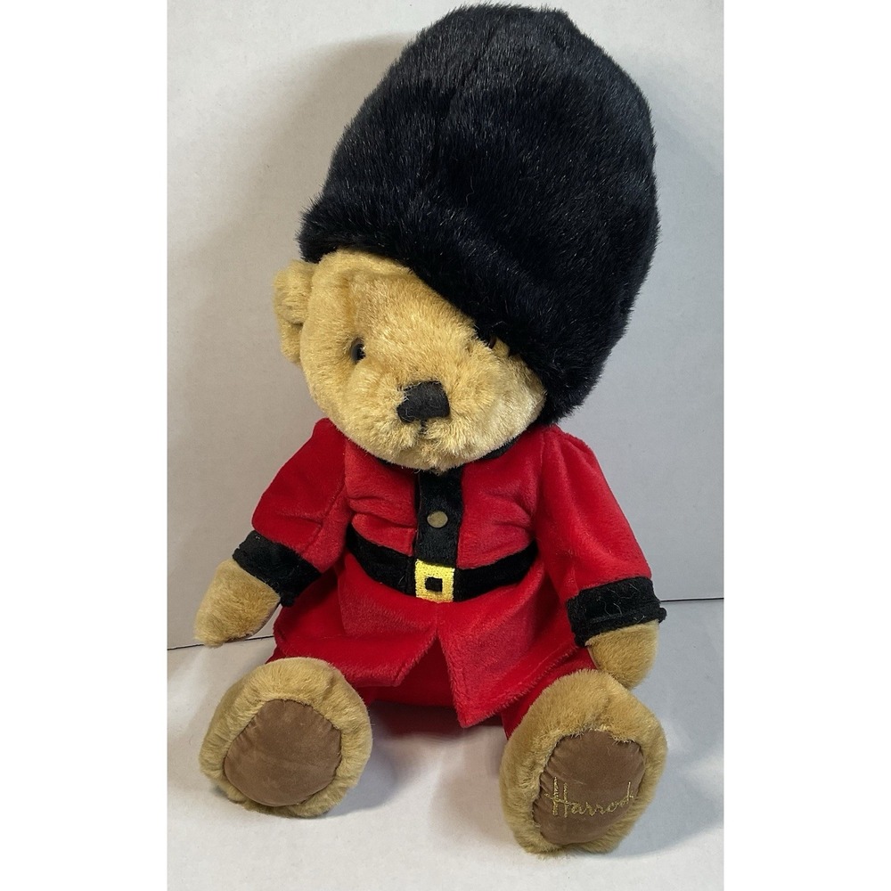 Harrods Knightsbridge Castle Queens Guard London Royal Teddy Bear
